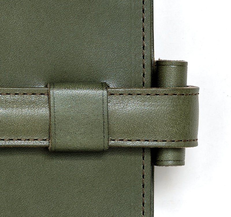 Tokaido Leather Ring Organiser (Green)