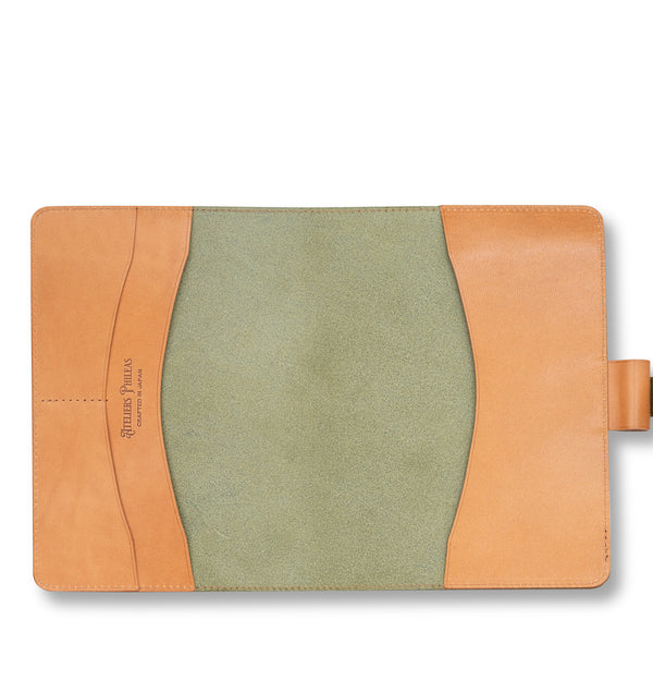 Yokohama B6 Leather Notebook Cover (Bicolour - 4 options)