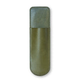 Kumano Leather Pen Holster (Green/One Pen)