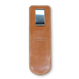 Kumano Shell Cordovan Pen Holster (Natural/One Pen)