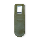 Kumano Leather Pen Holster (Green/One Pen)