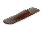 Kumano Leather Pen Holster (Dark Brown/One Pen)