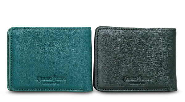 Passepartout Slim Wallet (Zwart of Japans Indigo)