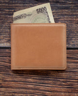 Ginza Shell Cordovan Slim Wallet (natural)