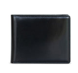 Ginza Shell Cordovan Slim Wallet (black)