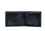 Ginza Shell Cordovan Slim Wallet (black)