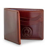 Ginza Shell Cordovan Slim Wallet (schwarz)