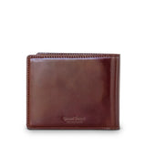 Ginza Shell Cordovan Slim Wallet (schwarz)