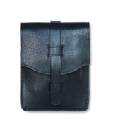 Bracco Tuscan Leather Utility Pouch - Black