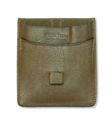 Bracco Tuscan Leather Utility Pouch - Olive - Ateliers Phileas