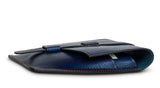 Bracco Tuscan Leather Utility Pouch - Blue - Ateliers Phileas