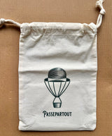 Passepartout Slim Wallet (Zwart of Japans Indigo)