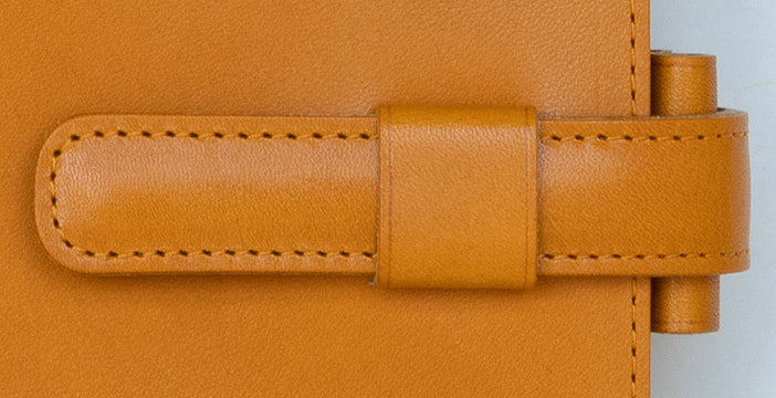 Tokaido Leather Ring Organiser (Mustard)