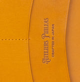 Tokaido Leather Ring Organiser (Mustard)