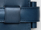 Tokaido Leather Ring Organiser (Blue)
